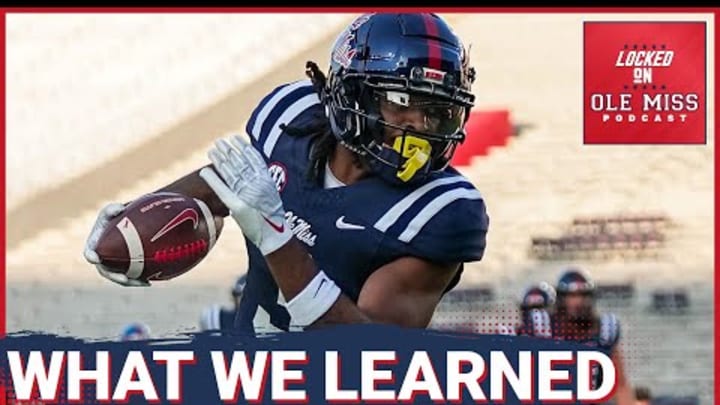 Juice Wells looks BACK!!! Ole Miss holds final scrimmage before Furman Paladins | Ole Miss Podcast