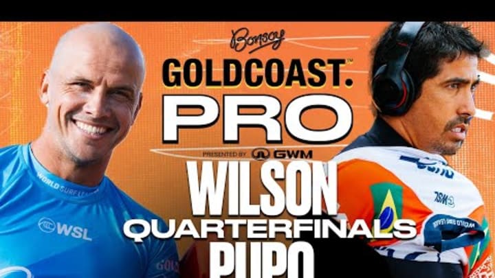 Julian Wilson vs Miguel Pupo | Bonsoy Gold Coast Pro presented by GWM 2025 - Quarterfinals Julian Wilson vs Miguel Pupo | Bonsoy Gold Coast Pro presented by GWM 2025 - Quarterfinals