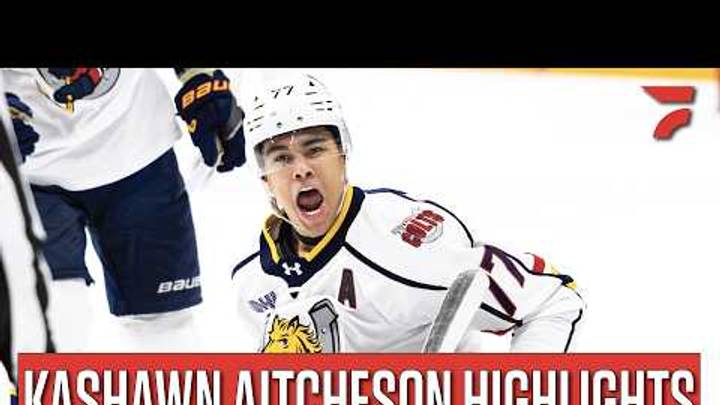 Kashawn Aitcheson Highlights: Islanders Prospect Scores HUGE Goals And Lays Massive Hits