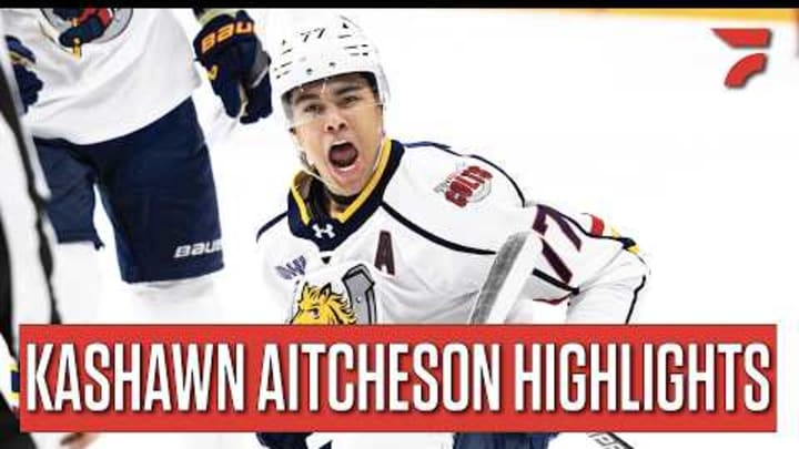 Kashawn Aitcheson Highlights: Islanders Prospect Scores HUGE Goals And Lays Massive Hits