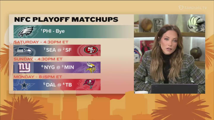 Kay Adams Breaks Down the NFL Playoff Matchups - Up & Adams Kay Adams Breaks Down the NFL Playoff Matchups - Up & Adams