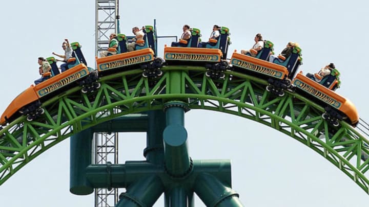 Theme Park Visitor Stops Roller Coaster Mid-Ride so They Can Get Off