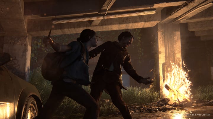 Ellie slicing open an attacker (which would look really cool with the perks from the Collector's) Ellie slicing open an attacker (which would look really cool with the perks from the Collector's)