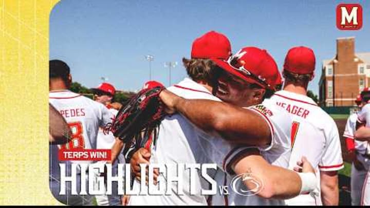 Maryland Baseball | B1G+ Game Highlights vs. Penn State | May 16, 2026