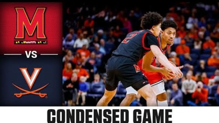 Maryland vs. Virginia Condensed Game | 2025-26 ACC Men's Basketball