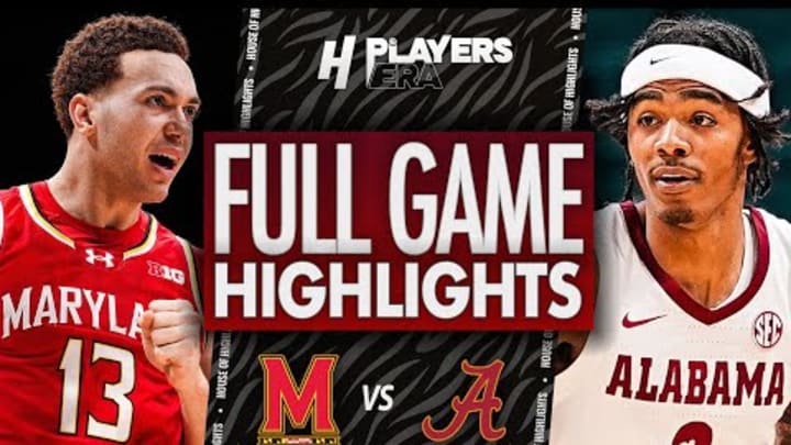 Maryland vs Alabama - FULL GAME HIGHLIGHTS | November 26, 2025 Players Era Tournament