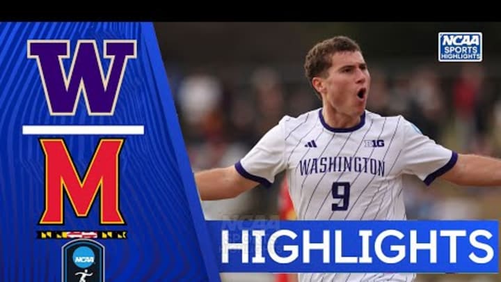Maryland vs Washington | NCAA College Cup Soccer Championship| Highlights | December 6, 2025