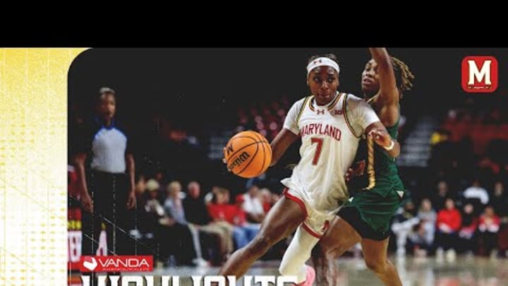 Maryland Women's Basketball Highlights | George Mason