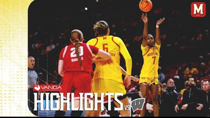 Maryland Women's Basketball Highlights | Wisconsin