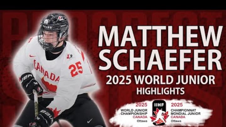 Matthew Schaefer | 2025 U20 World Juniors | Extended Highlights