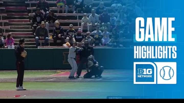 Michigan at Maryland | HIGHLIGHTS | Big Ten Baseball | 05/03/2026