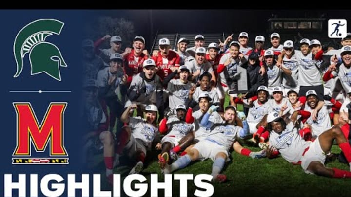 Michigan State vs Maryland | What a Game | NCAA College Soccer | Highlights - November 07, 2025