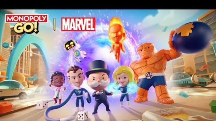 MONOPOLY GO! and The Fantastic Four Reveal Trailer