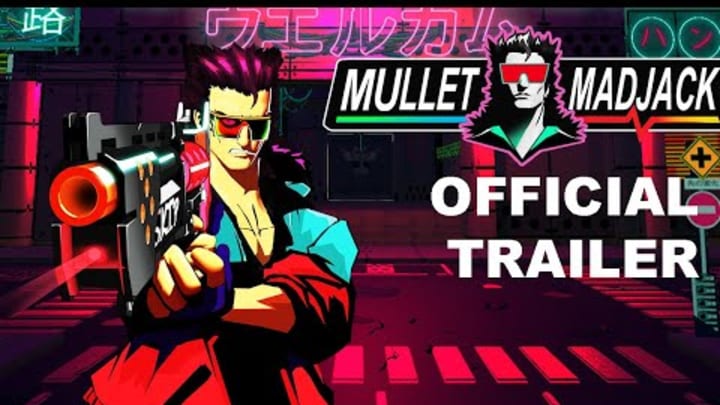 Mullet MadJack - Official Trailer 4K INDIEGAME FPS 2024