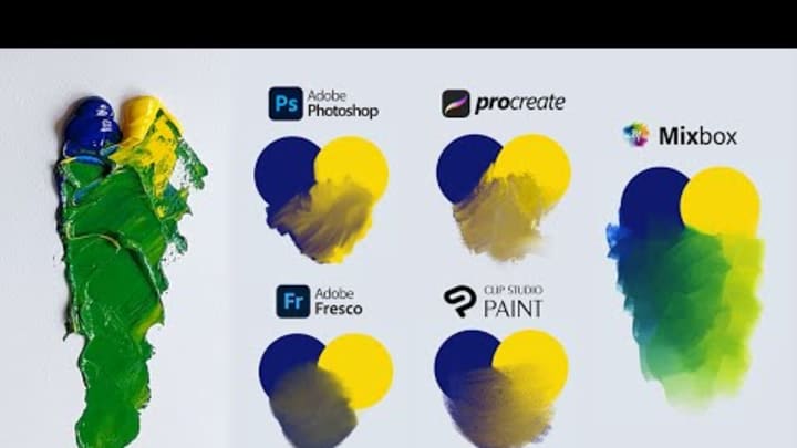 Natural Color Mixing with Mixbox