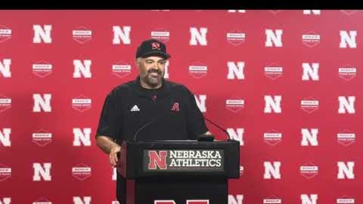 Nebraska Football Coach Matt Rhule - Post Colorado