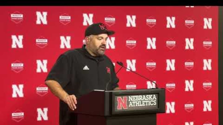 Nebraska football WATCH: Nebraska Football Coach Matt Rhule Postgame; Cornhuskers Fall to ...