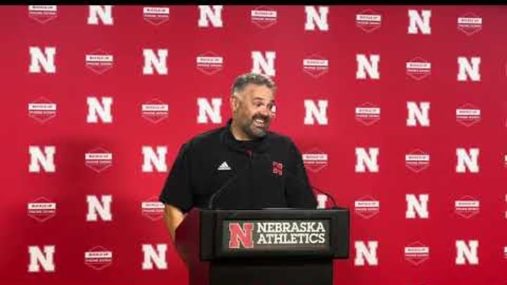 Nebraska Football Coach Matt Rhule - Post Northern Iowa