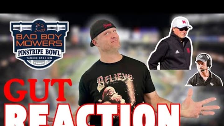 NEBRASKA'S Bowl Game/Opponent, DANA HOLGORSEN'S Reaction, SCOTT FROST To UCF & CFB Playoff CHAOS!