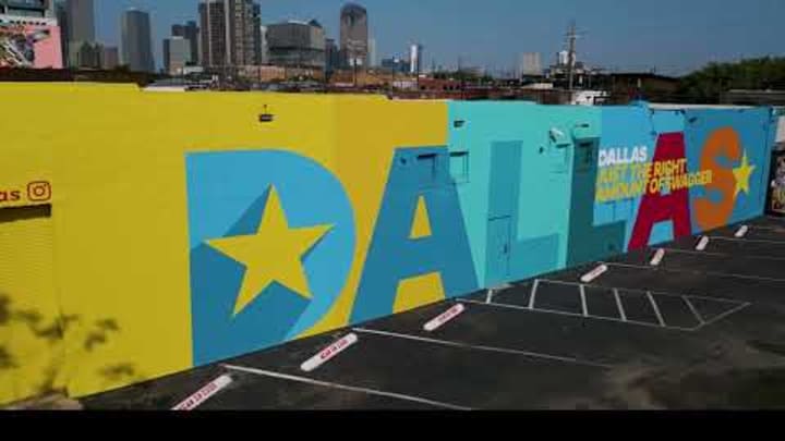 New DALLAS Mural