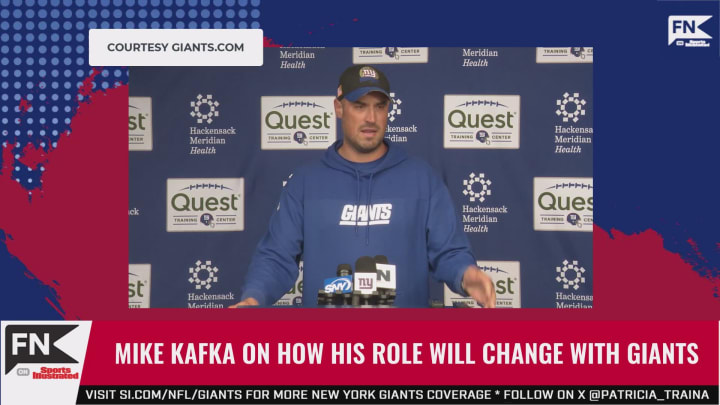 New York Giants OC Mike Kafka on How His Role May Change This Year