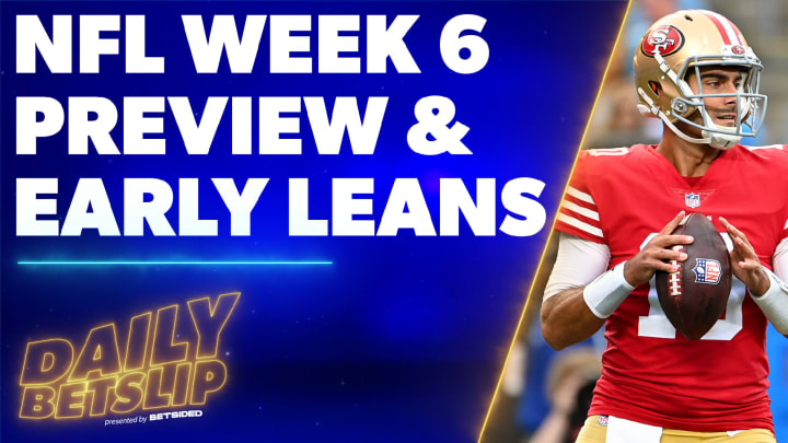 NFL Week 6 Early Leans | Daily Betslip