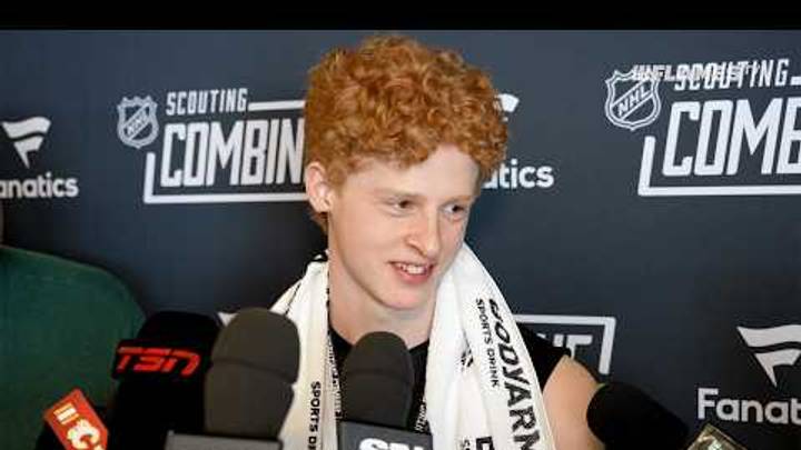 NHL Scouting Combine - Malte Gustafsson | 2026 Draft