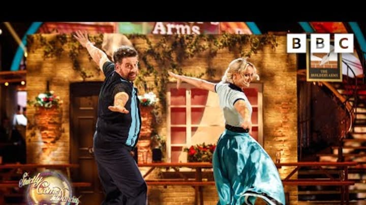 Nick Knowles and Luba Mushtuk American Smooth to Parklife by Blur ✨ BBC Strictly 2024