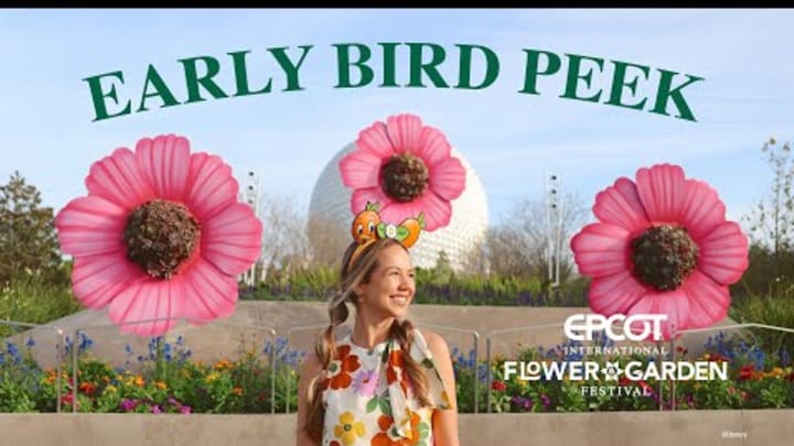 Official First Look 2025 EPCOT Flower & Garden Festival | Walt Disney World Resort