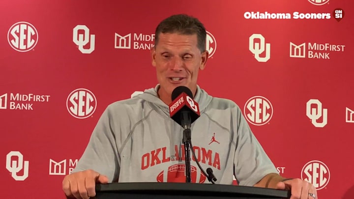 Oklahoma coach Brent Venables Auburn presser.mp4
