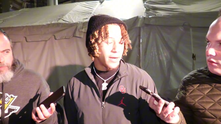 Oklahoma DB Billy Bowman Jr. LSU Postgame