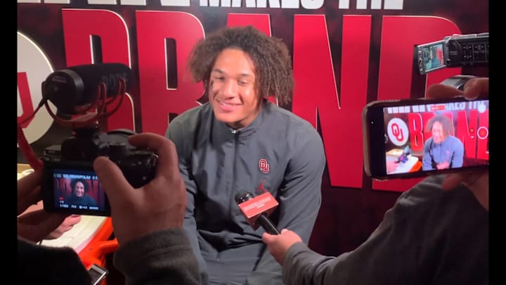 Oklahoma DB Eli Bowen Alabama Postgame