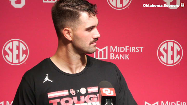 Oklahoma DC Zac Alley Houston Postgame Press Conference