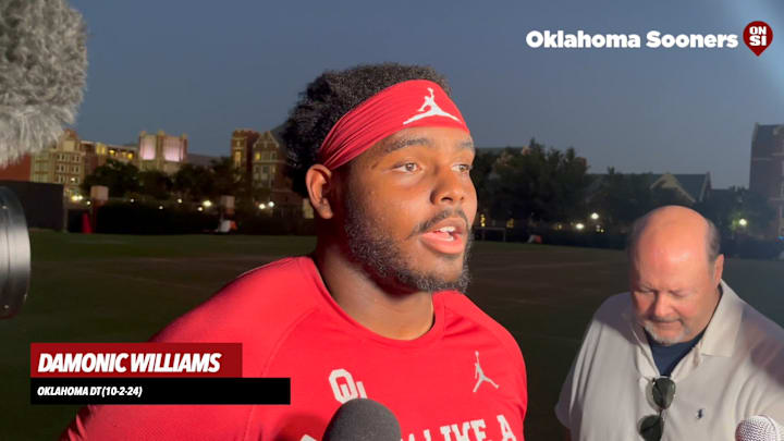 Oklahoma DT Damonic Williams bye week interview