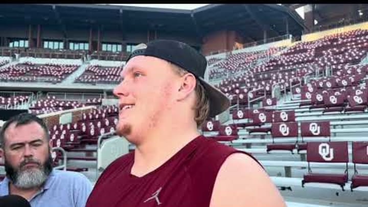 Oklahoma Football: OL Josh Bates interview