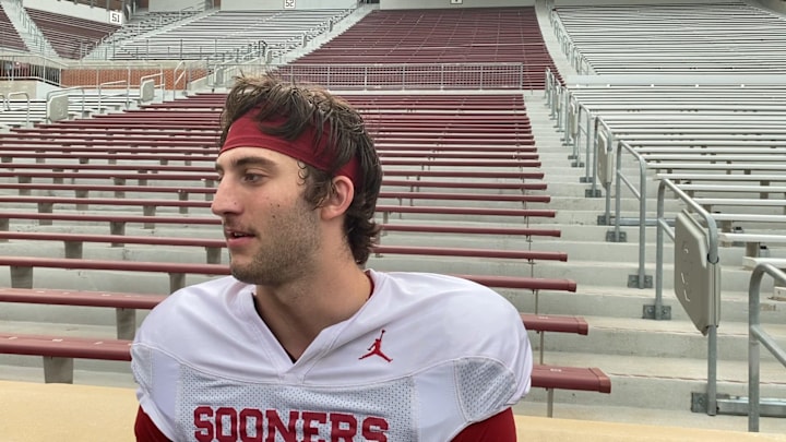 Oklahoma LB Taylor Heim spring interview