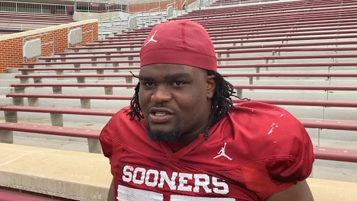 Oklahoma OL Eddy Pierre-Louis spring interview
