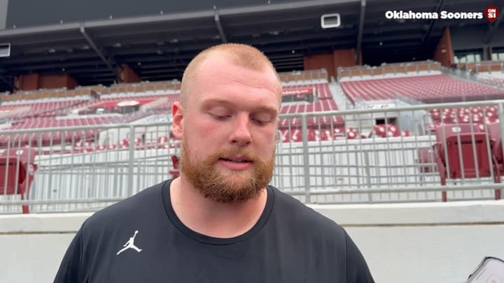 Oklahoma OL Geirean Hatchett Interview (9-2-24)