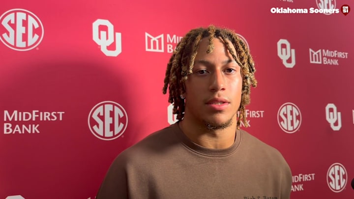 Oklahoma safety Billy Bowman Tulane Postgame