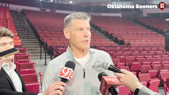 Oklahoma Sooners Coach Porter Mosesr Reacts to NCAA Tournament Reveal