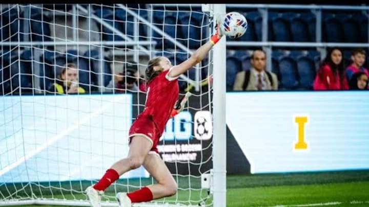 Olivia Bodmer discusses epic performance in goal for Rutgers ahead of B1G Championship game Olivia Bodmer discusses epic performance in goal for Rutgers ahead of B1G Championship game