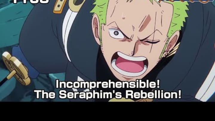 ONE PIECE episode1108 Teaser  "Incomprehensible! The Seraphim's Rebellion!"