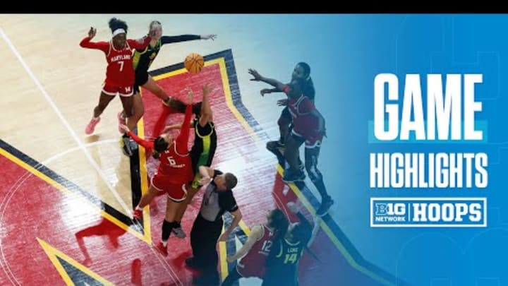 Oregon vs. Maryland | HIGHLIGHTS | Big Ten Women's Basketball | 01/31/26 Oregon vs. Maryland | HIGHLIGHTS | Big Ten Women's Basketball | 01/31/26