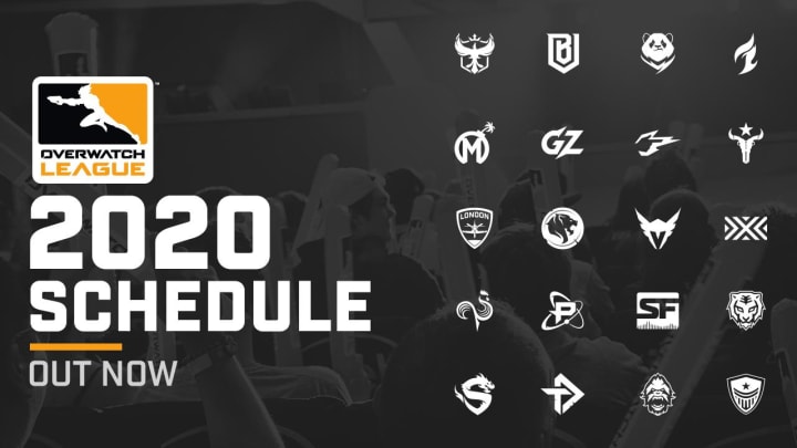 Blizzard revealed the Overwatch League 2020 schedule Tuesday