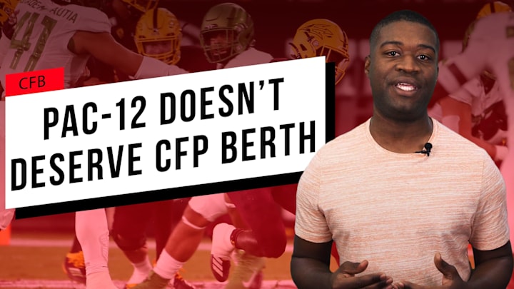Pac-12 Doesn’t Deserve a CFP Berth