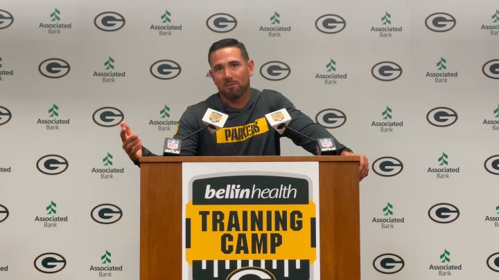 Packers Coach Matt LaFleur on Day 1 of Training Camp