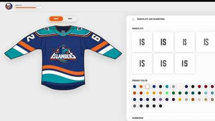 Participating In The NY Islanders Alternate Jersey Design Contest Participating In The NY Islanders Alternate Jersey Design Contest