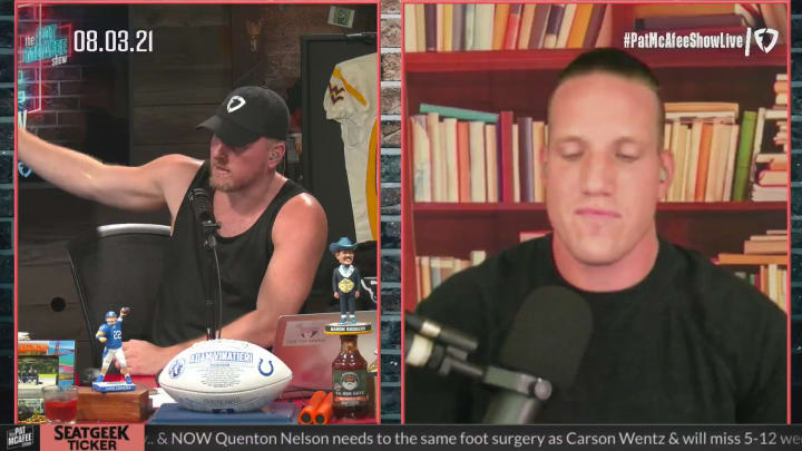Pat Sets Practice Record – The Pat McAfee Show Pat Sets Practice Record – The Pat McAfee Show