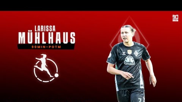 POTM April: Werders Traumtor-Schützin Larissa Mühlhaus POTM April: Werders Traumtor-Schützin Larissa Mühlhaus