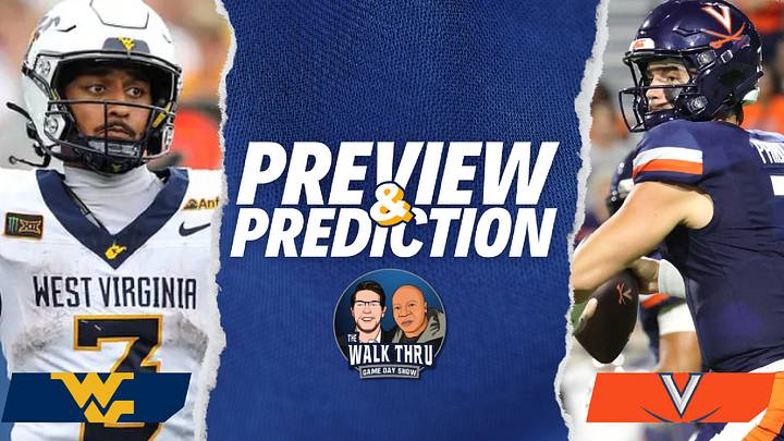 PREVIEW + PREDICTION: West Virginia vs. Virginia PREVIEW + PREDICTION: West Virginia vs. Virginia